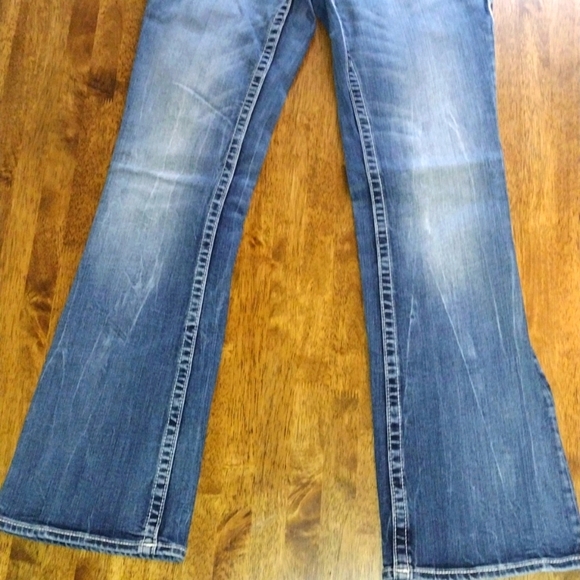 Vigoss The Chelsea Boot Medium Wash Jeans 5/6 33 Length - Picture 3 of 7